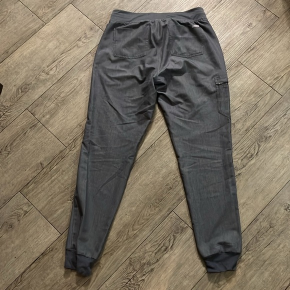 Figs Medium Tall Zamora Bottoms in Heather Grey - Picture 3 of 3
